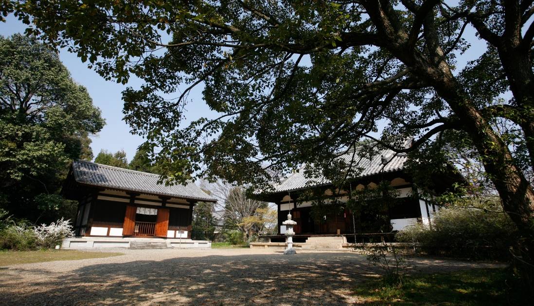 海龍王の本堂と西金堂