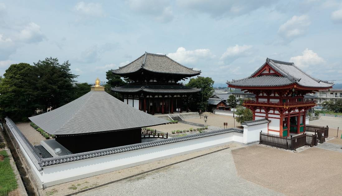 喜光寺の外観